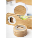 Spiroo naturelle  décapsuleur avec niveau à bulle 
