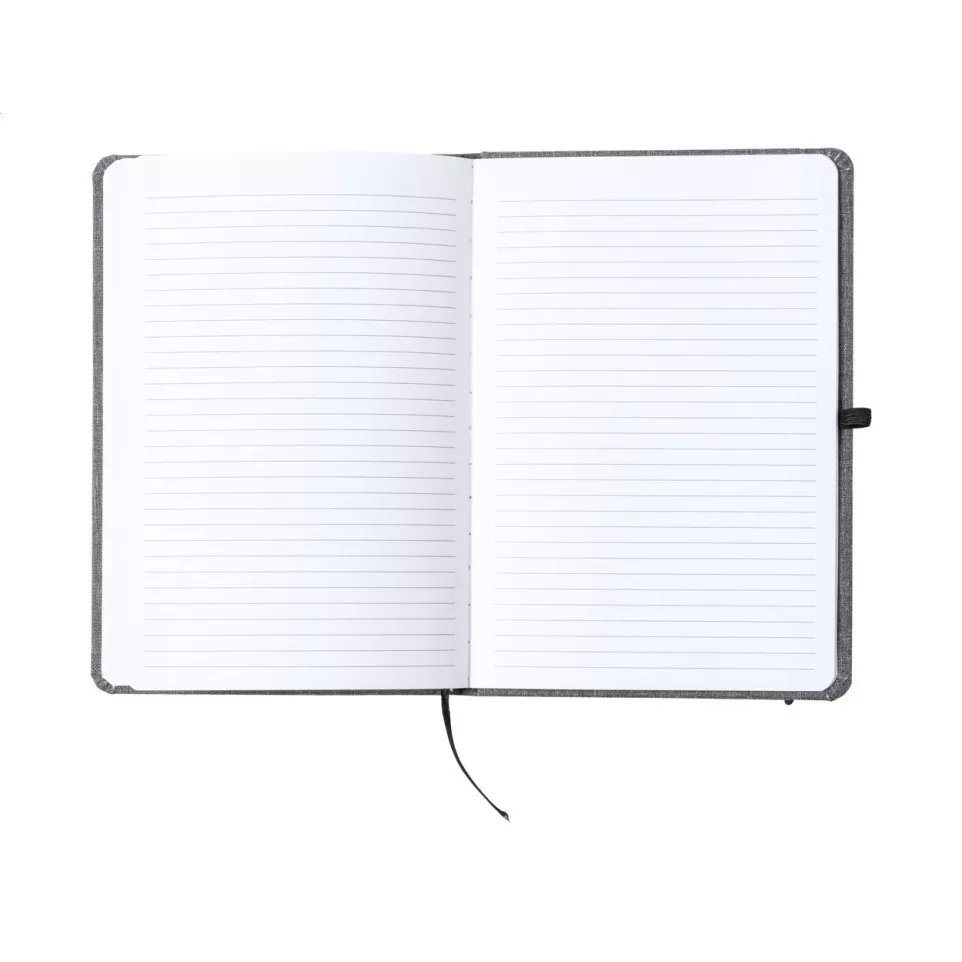 Persica grey  RPET notebook 