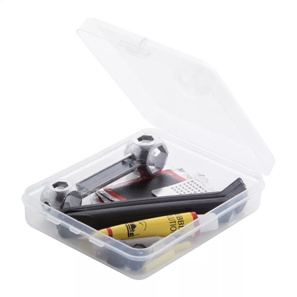 Eddy transparent  bicycle repair kit 