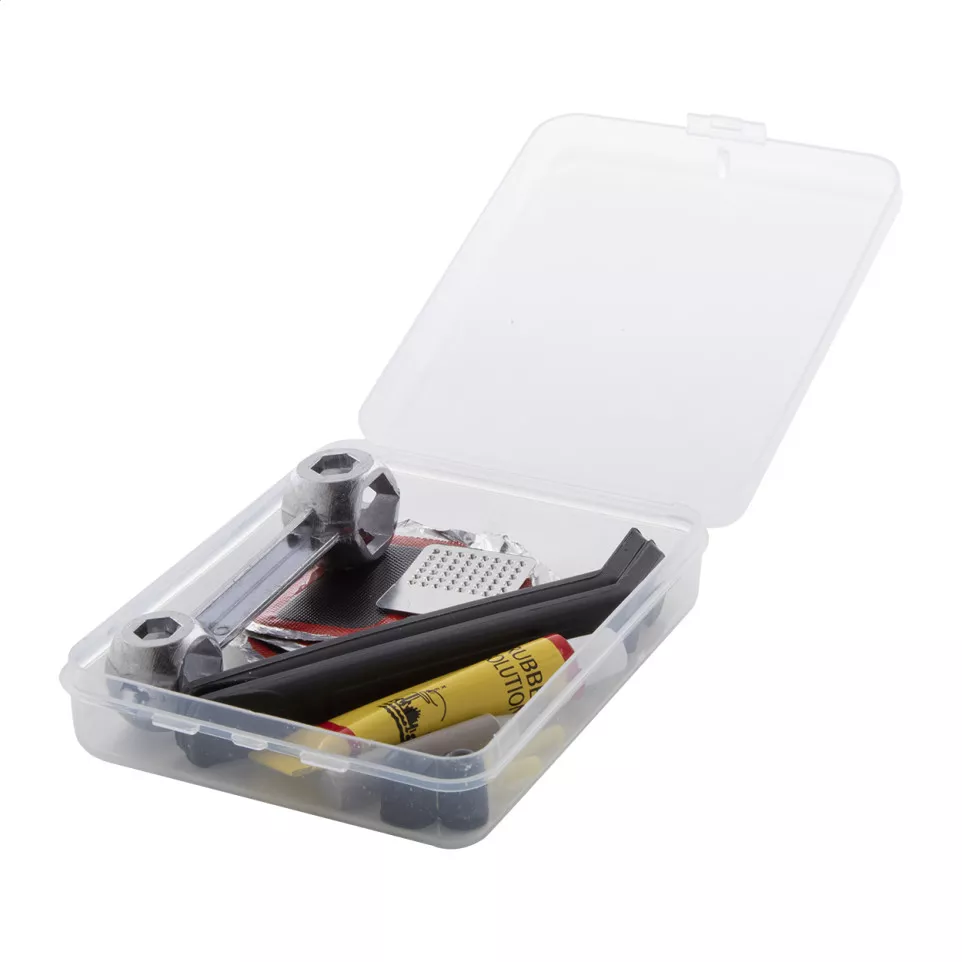 Eddy transparant  fiets reparatie kit 