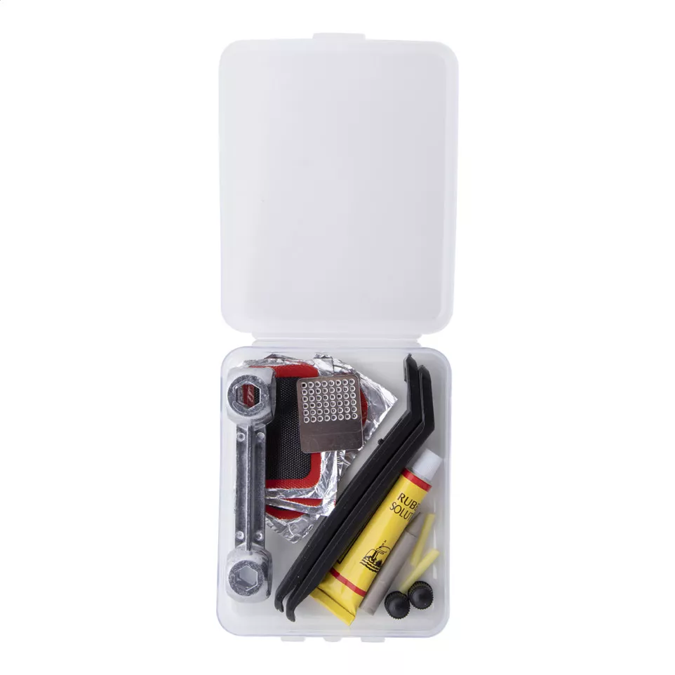 Eddy transparant  fiets reparatie kit 