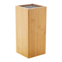 Santoku naturelle  bloc de couteaux en bambou 
