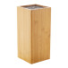 Santoku naturelle  bloc de couteaux en bambou 