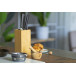 Santoku naturelle  bloc de couteaux en bambou 