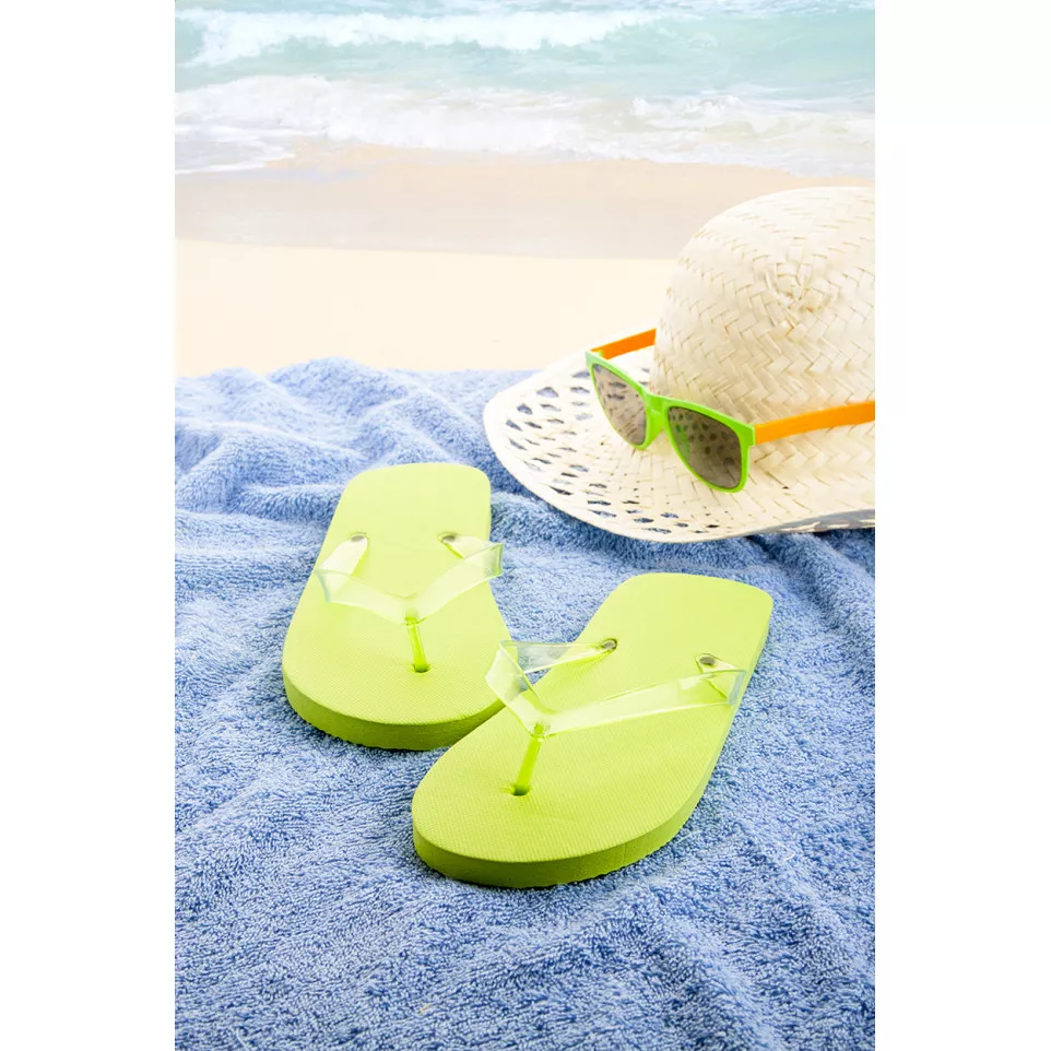 Boracay kiwi green  beach slippers 36-38