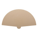 Onebreeze Eco natural  custom hand fan 
