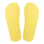 CreaPlaya yellow  customisable beach slippers - sole 36-38-A
