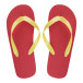 CreaPlaya yellow  customisable beach slippers - strap 36-38-B