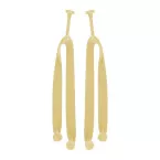 CreaPlaya geel  custom made strand slippers 42-44-B