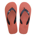 CreaPlaya orange  customisable beach slippers - sole 36-38-A