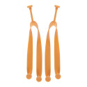 CreaPlaya orange  tongs 36-38-B