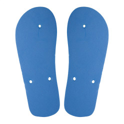 CreaPlaya blue  customisable beach slippers - sole 36-38-A