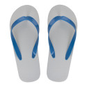 CreaPlaya blue  customisable beach slippers - strap 36-38-B