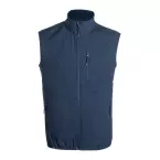 Shelles dark blue  RPET softshell vest XL