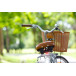Dullux white red bicycle light set 