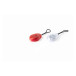 Dullux white red bicycle light set 