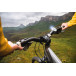 Dullux white red bicycle light set 