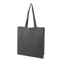Recote black  cotton shopping bag 