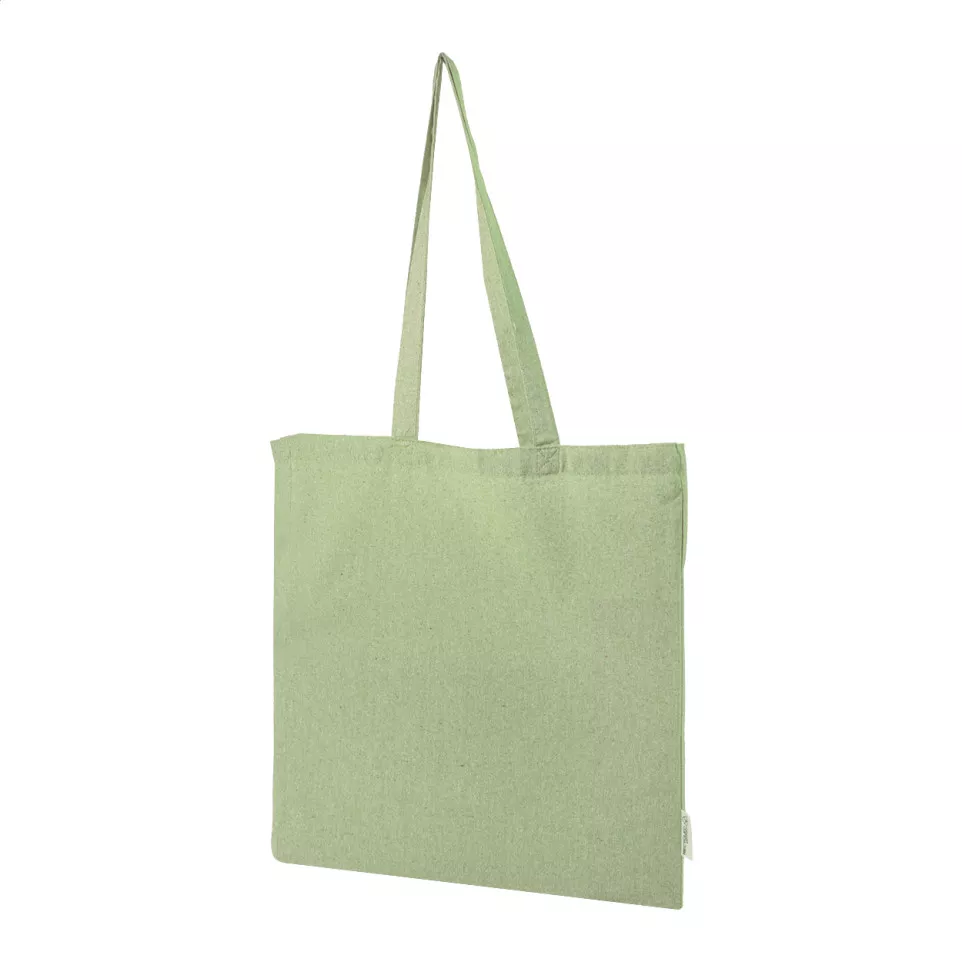 Recote vert  tote bag en coton 
