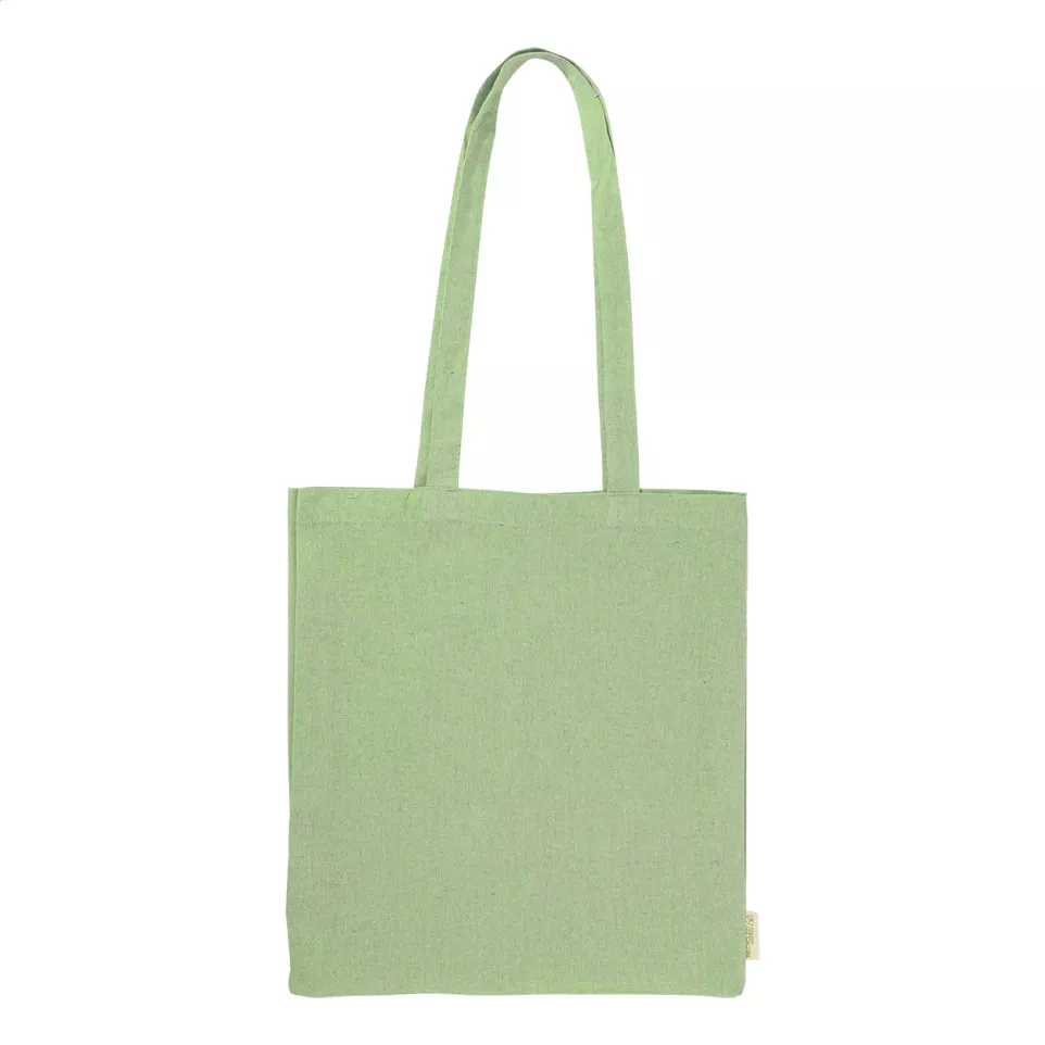 Recote vert  tote bag en coton 