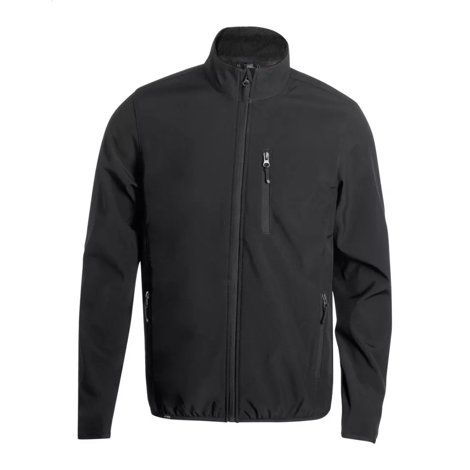 Timber black  RPET softshell jacket M