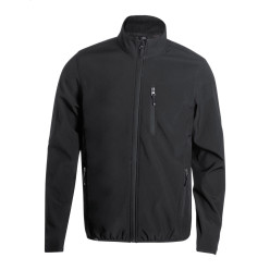 Timber black  RPET softshell jacket S