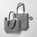 Shoffel grijs  RPET-boodschappentas 