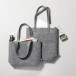 Shoffel grey  RPET shopping bag 
