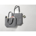 Shoffel grijs  RPET-boodschappentas 