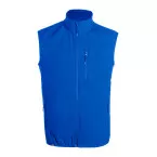 Shelles blue  RPET softshell vest M