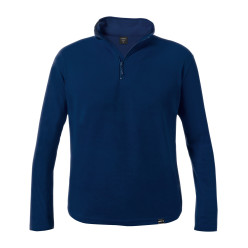 Mecox donker blauw  RPET-fleecejack XXL