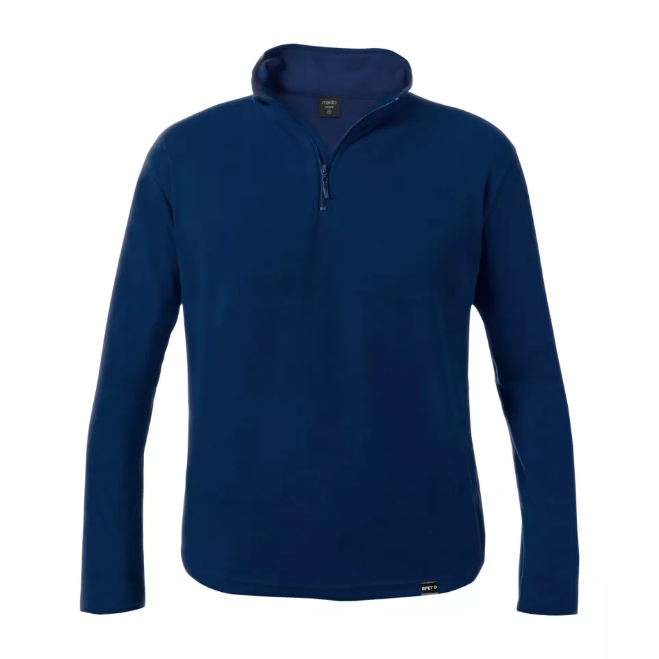 Mecox donker blauw  RPET-fleecejack L
