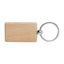 Wokke naturelle  porte-clés, rectangle 