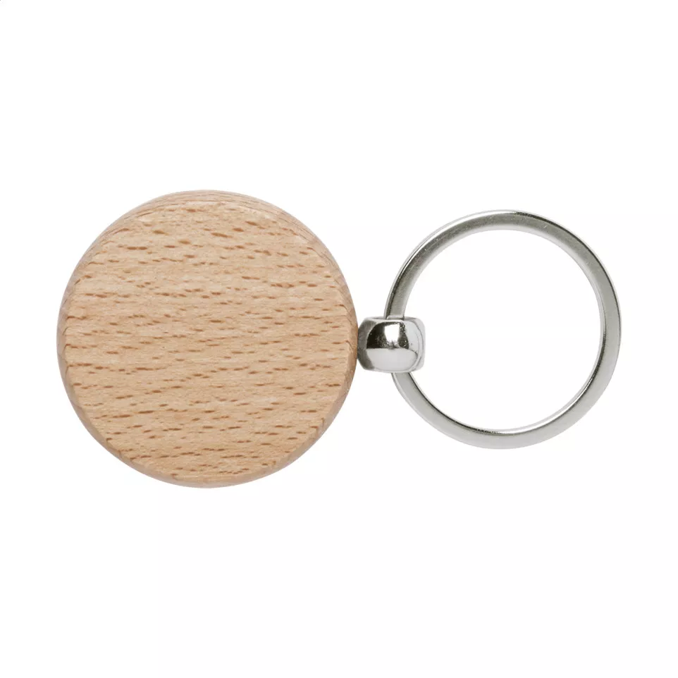 Wokke natuurlijk  sleutelhanger, cirkel 