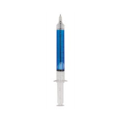 Vaccine blauw  balpen 