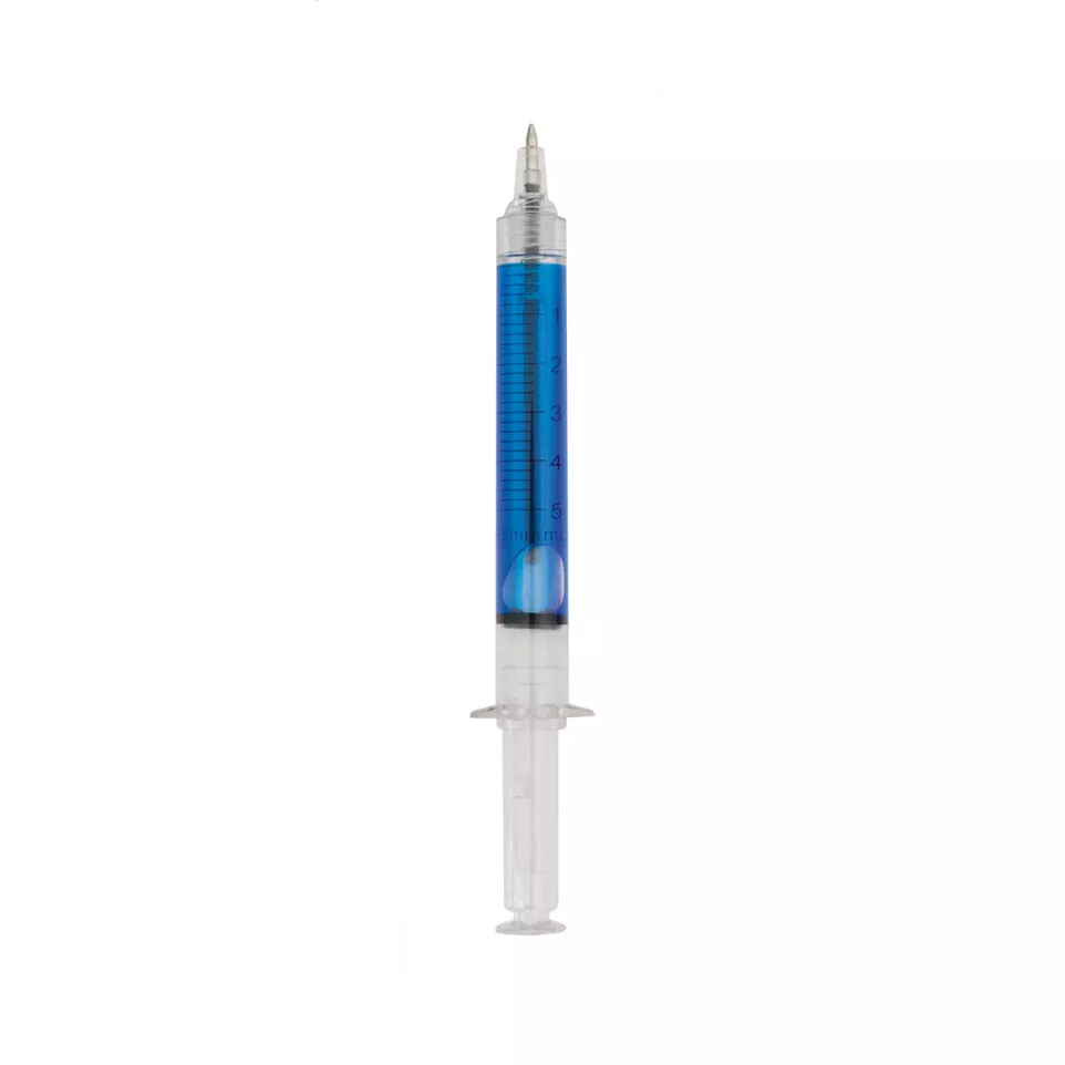 Vaccine bleu  Stylo bille 