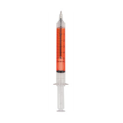 Vaccine red  ballpoint pen 