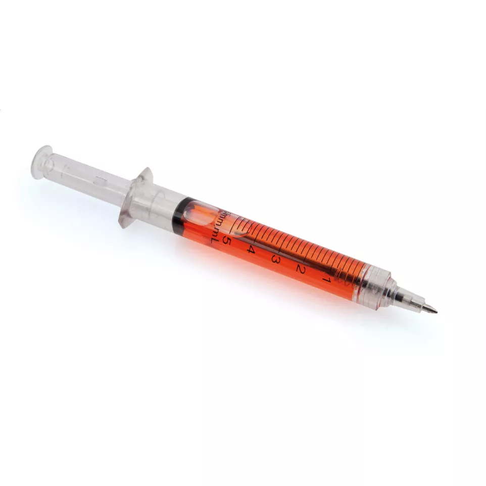Vaccine rood  balpen 