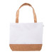 SuboShop Playa wit natuurlijk strand- of boodschappentas 