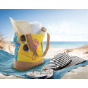 SuboShop Playa white natural beach or shopping bag 