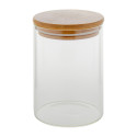 Momomi transparent naturelle pot de conservation en verre 