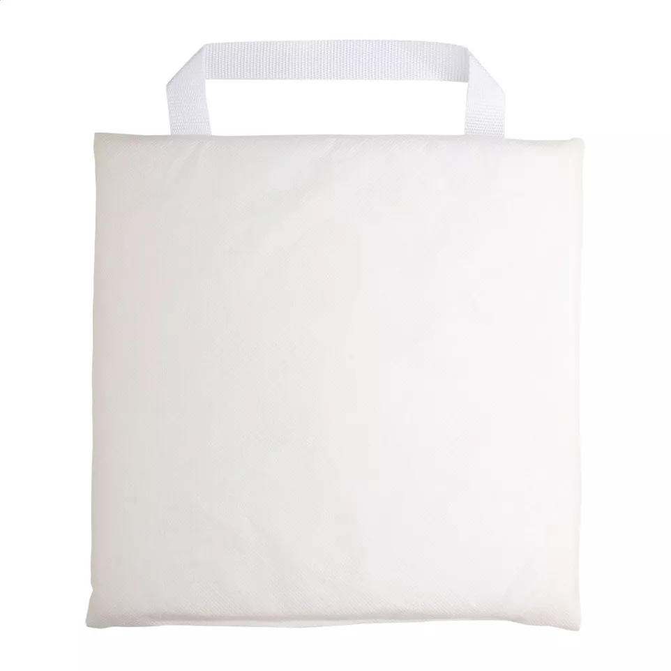 Fanseat white  custom stadium cushion 