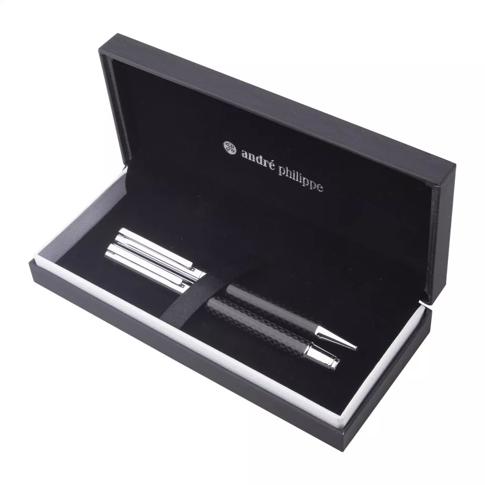 Mantilly argenté  Parure stylos  