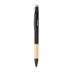 Boorly argenté noir stylo à bille stylet  
