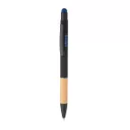 Boorly donker blauw zwart balpen 