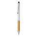Bollys argenté  stylo à bille stylet  