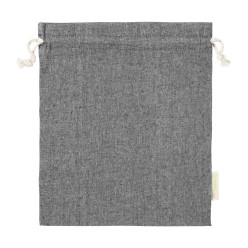 Restry L noir  sac cadeau en coton, grand 