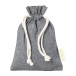 Restry M noir  sac cadeau en coton, moyen 