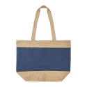 Paralia bleu foncé naturelle sac de plage ou sac à provisions 
