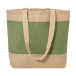 Paralia vert naturelle sac de plage ou sac à provisions 